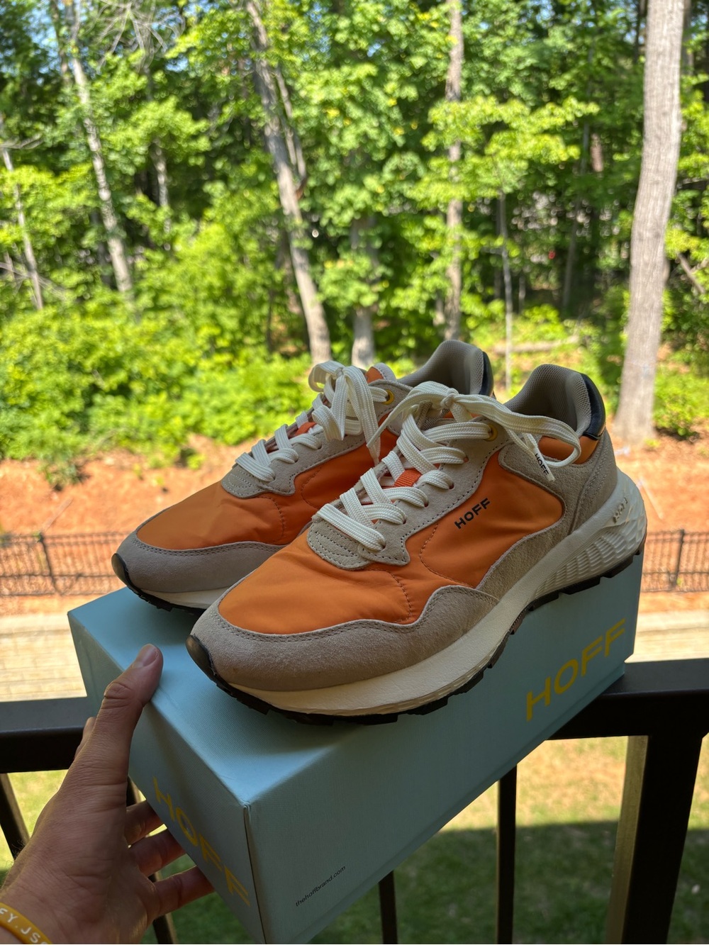 Hoff TORONTO II - Men's Orange and Beige Low-Top Sneakers